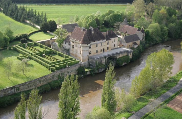 Château de Losse charmille